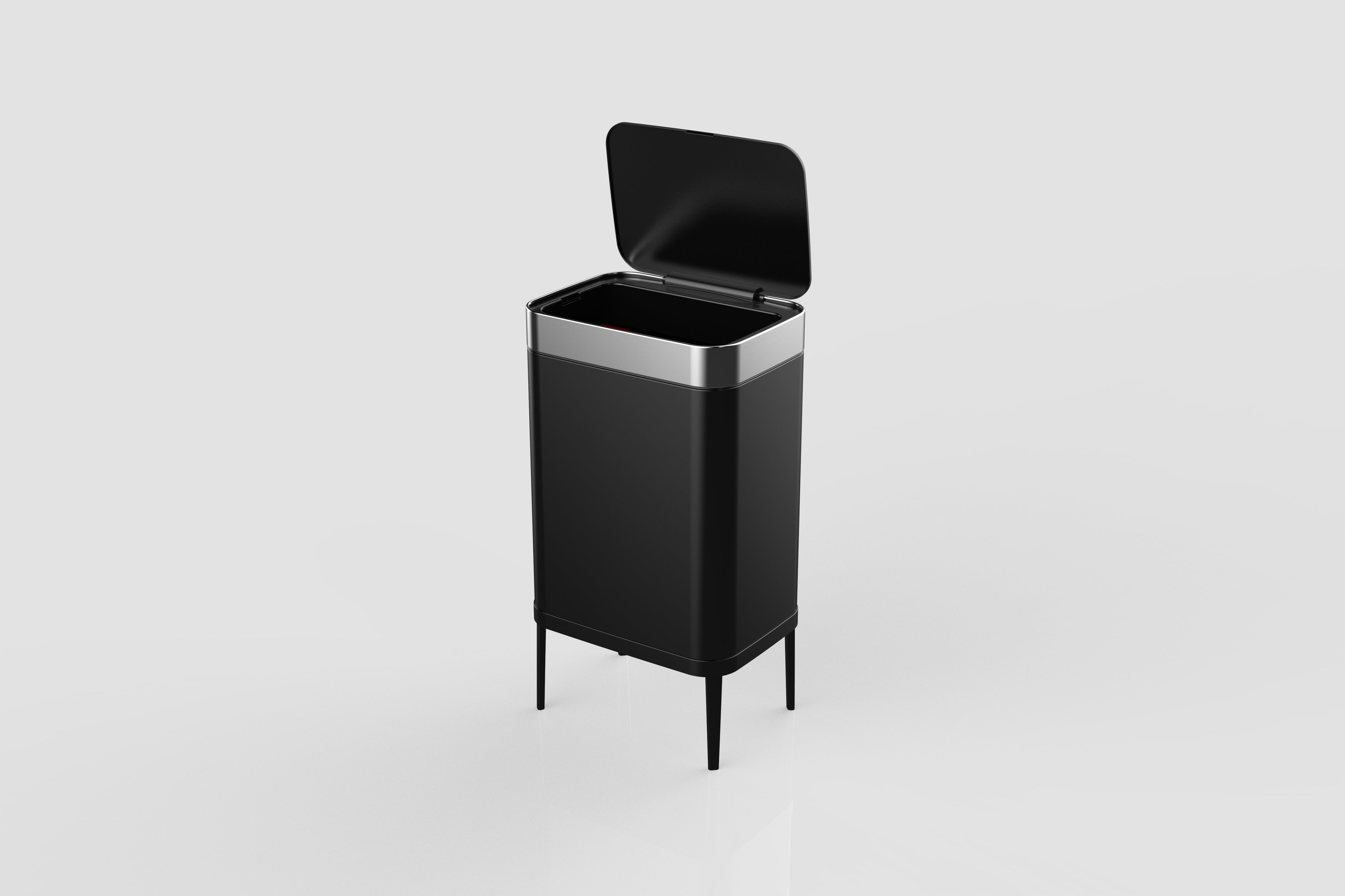 פח אשפה ללא מגע 60 ליטר