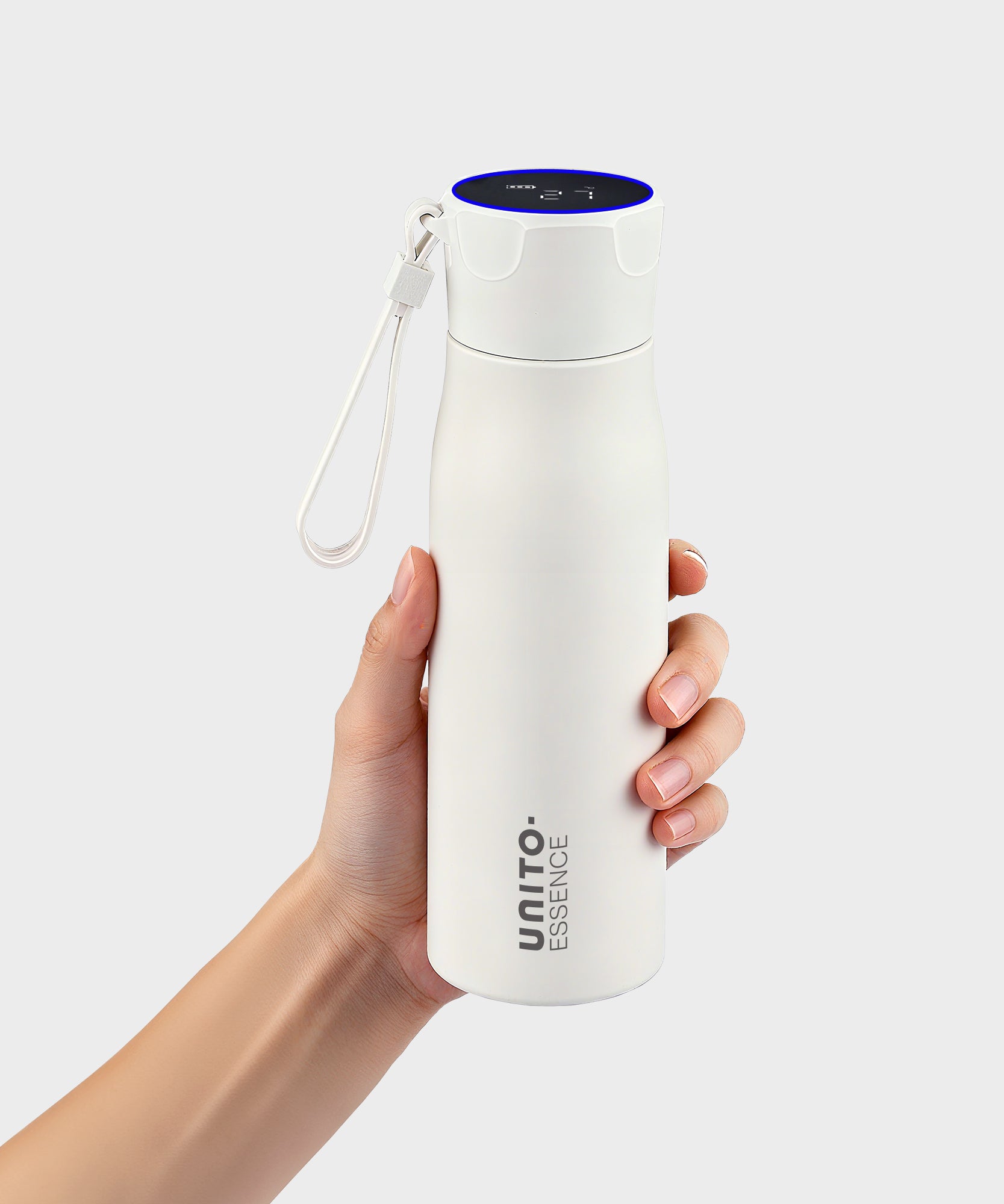 בקבוק תרמי חכם עם צג דיגיטלי יוניטו ומנורת חיטוי UV